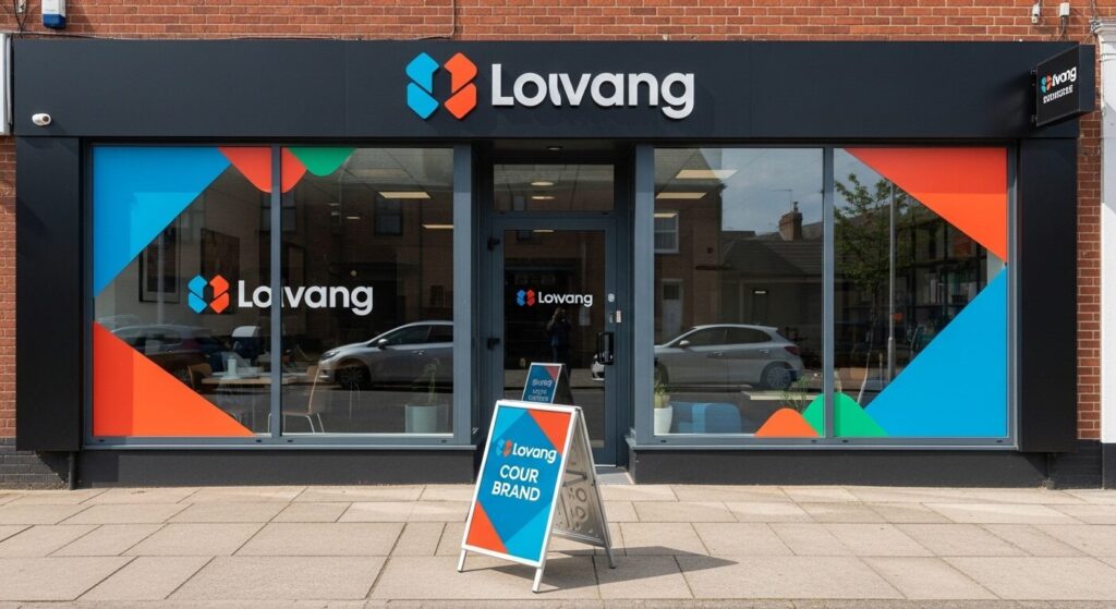 A storefront demonstrating brand consistency across all its storefront signs in Jacksonville.
