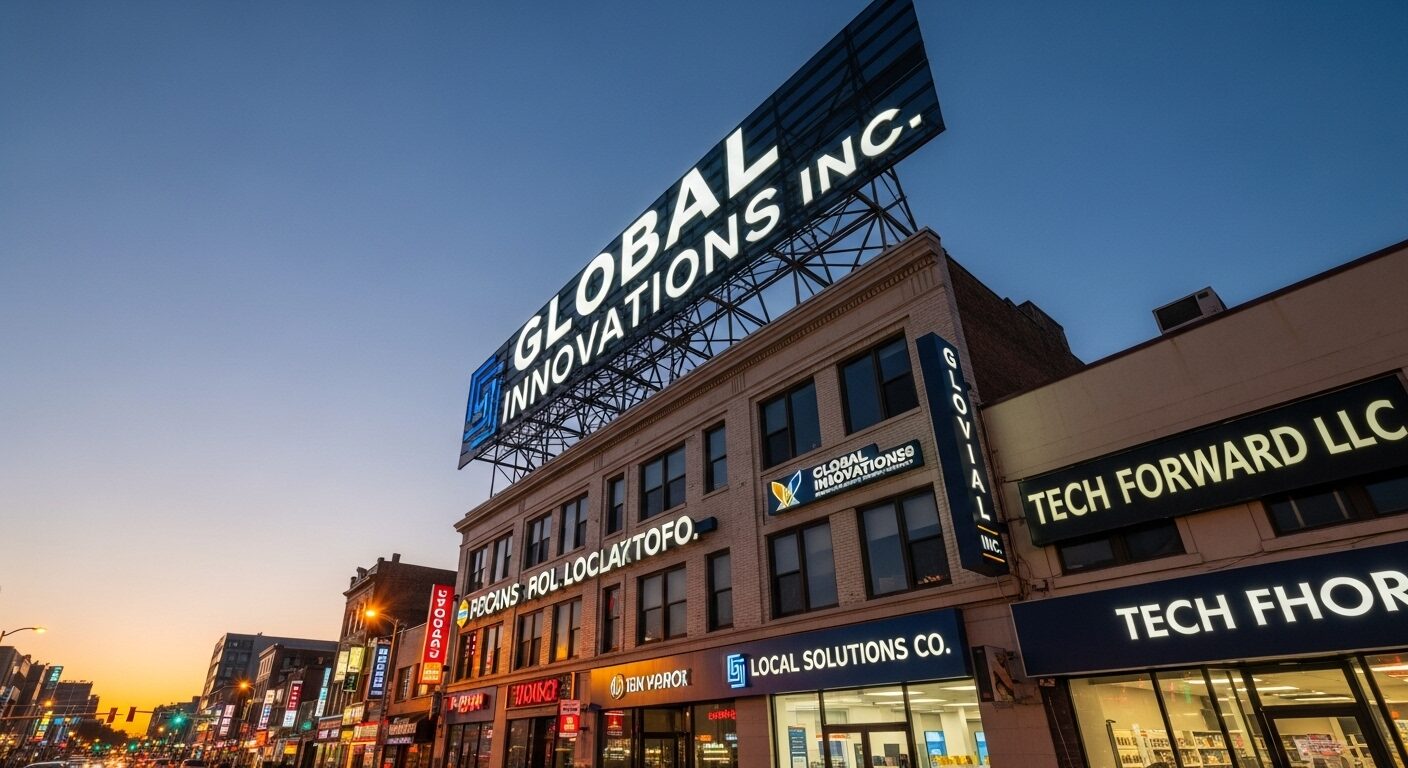 The Role of Exterior Signs in Local Brand Authority