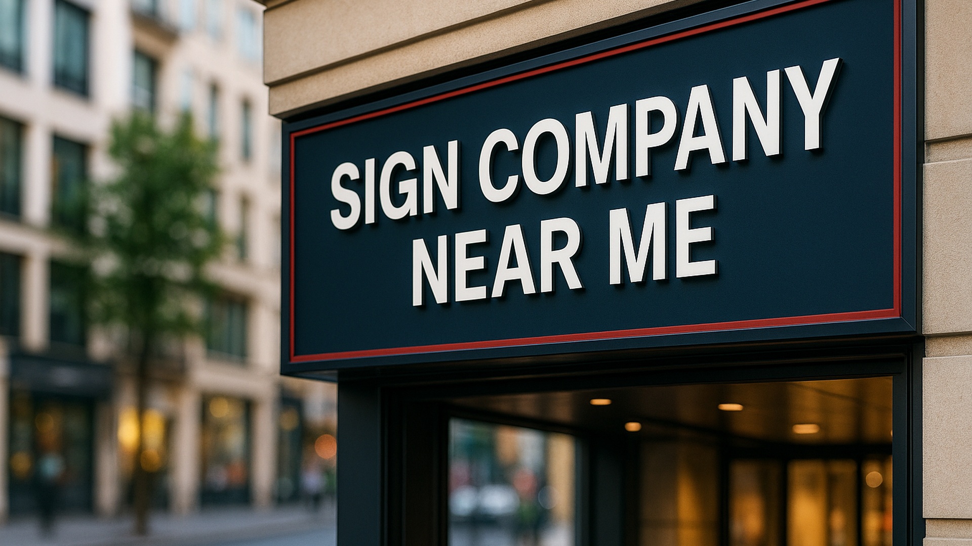 Photo of sign company near me sign