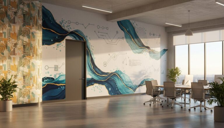 Enhancing Business Interiors with Custom Wall Graphics
