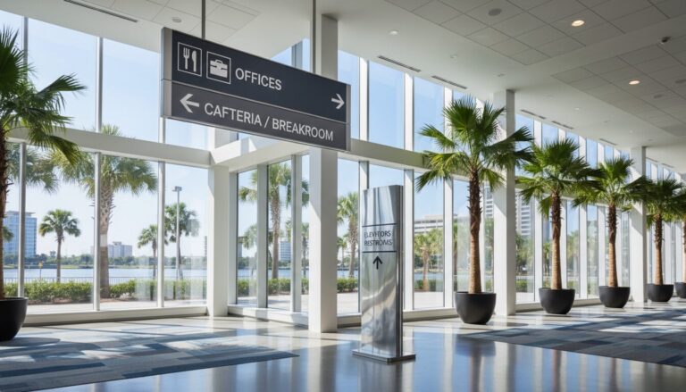 Enhancing Customer Navigation with Directional Signage