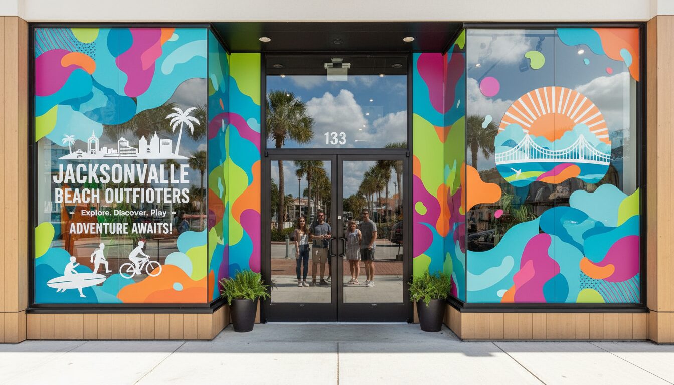 Eye-Catching Glass and Window Graphics for Businesses